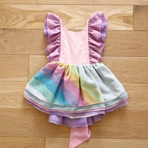Pleiades Rainbow Dress Pastel 2T